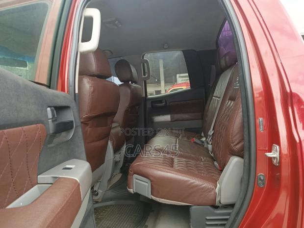 Toyota Tundra CrewMax 2008 Red at Akwa Ibom